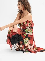 Floral Chiffon Dress