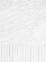 Pull texturé sans manches