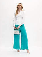 Joseph Ribkoff - Tulle Overlay Pants