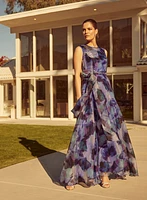 Floral Organza Gown