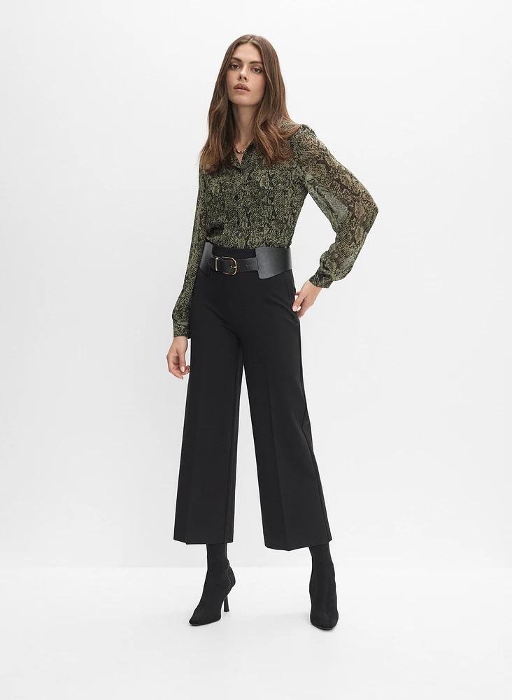 Pantalon gaucho à enfiler