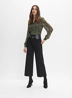 Pantalon gaucho à enfiler