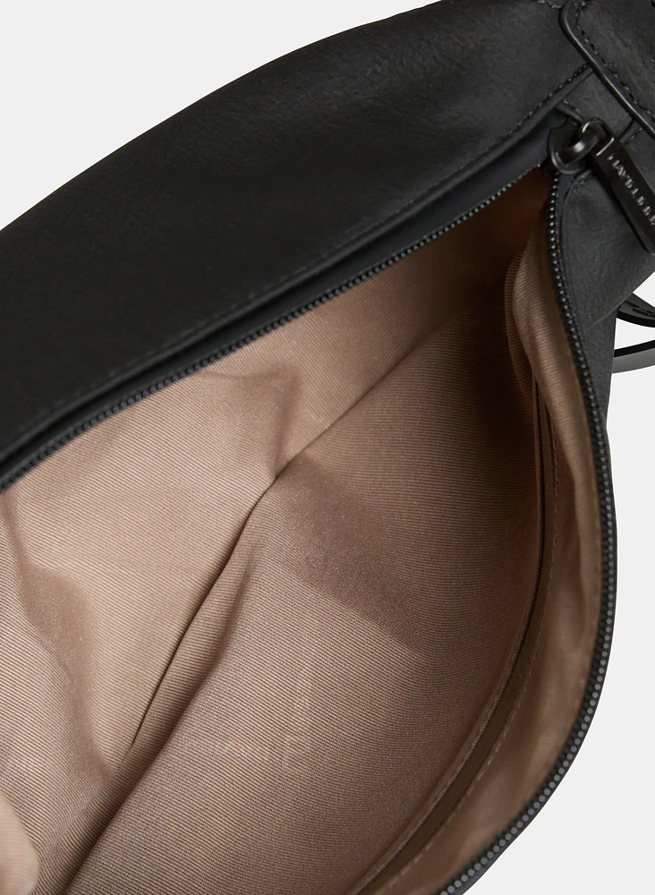 Vegan Leather Crossbody Bag