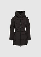 Recycled Material Puffer Coat