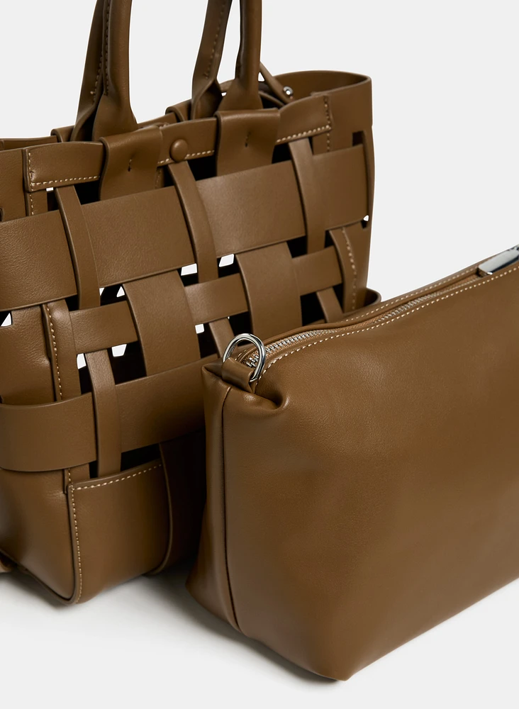Basket Weave Bag