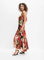 Floral Chiffon Dress