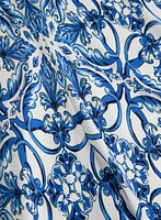 Robe à motif géométrique