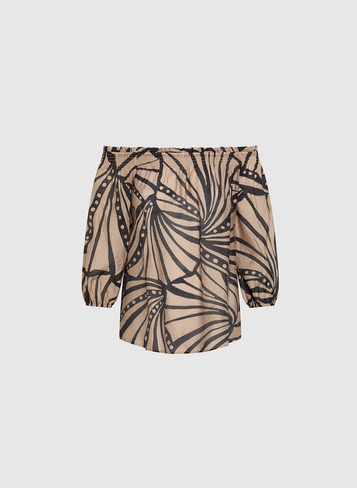 Off-The-Shoulder Blouse