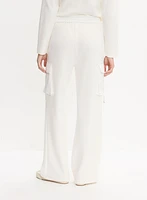 Cargo Pocket Wide Leg Pants