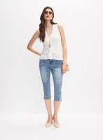 Ruffle Detail Top