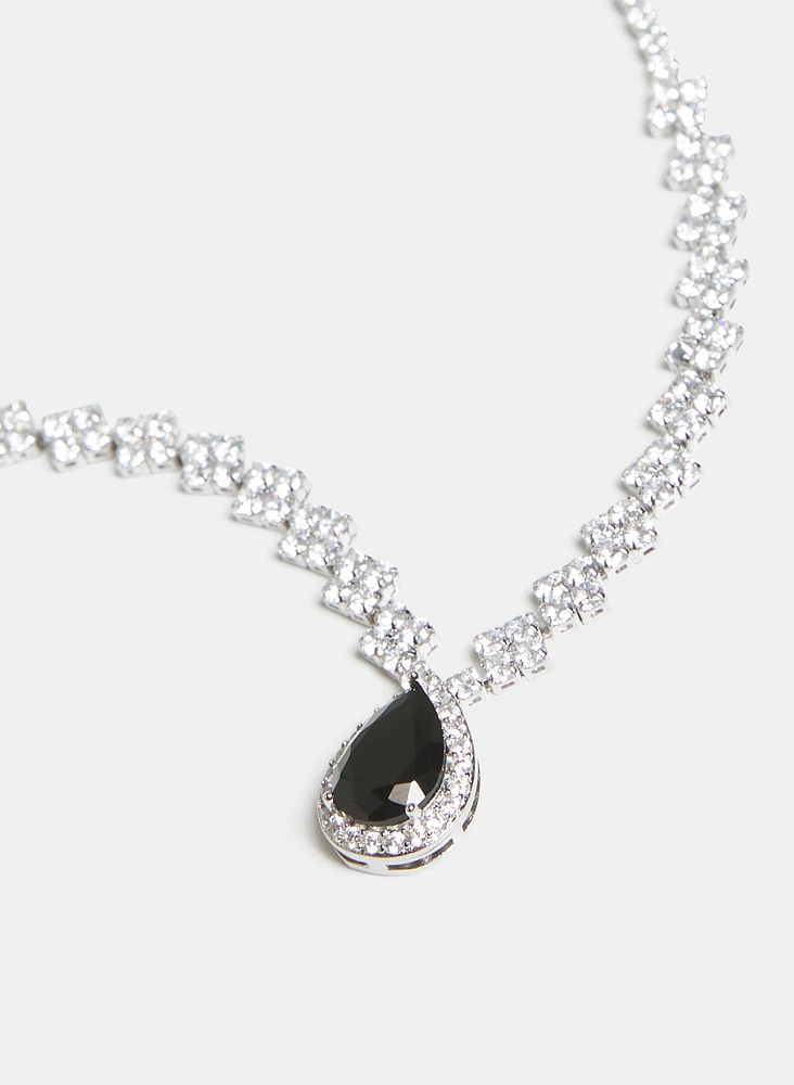 Teardrop Pendant Necklace