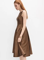 Robe ajustée et évasée