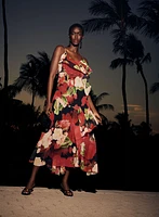 Floral Chiffon Dress