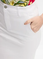 Jupe crayon en jean