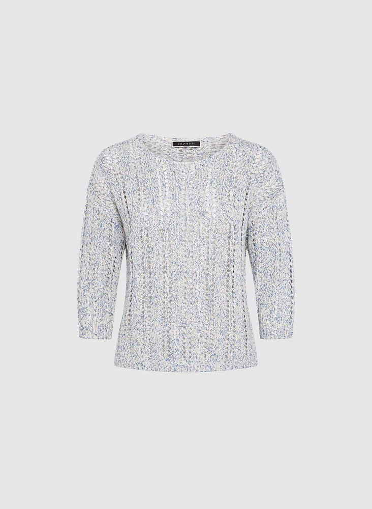 Open Weave Sweater