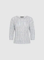 Open Weave Sweater