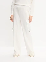 Cargo Pocket Wide Leg Pants