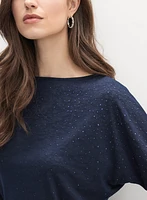 Rhinestone Long Sleeve T-Shirt