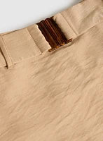 Jupe-short à ceinture