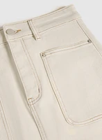 Cotton Pencil Skirt
