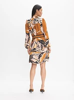Floral Shirt Dress
