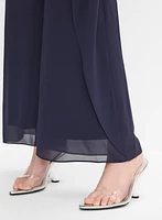 Combinaison asymétrique en chiffon