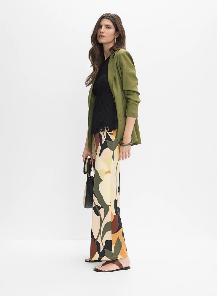Pantalon abstrait à enfiler