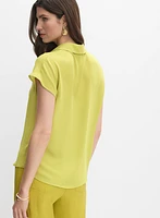 Button Placket Blouse