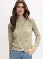 Open Knit Sweater