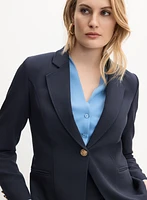 Blazer à col crant