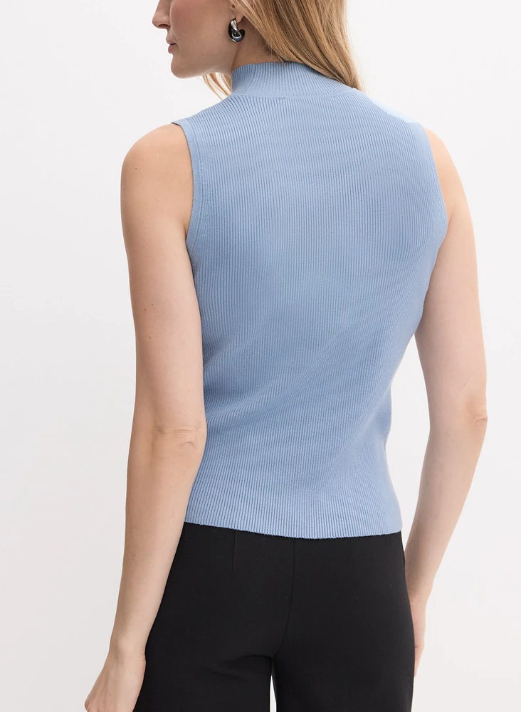 Essential Mock Neck Tank Top