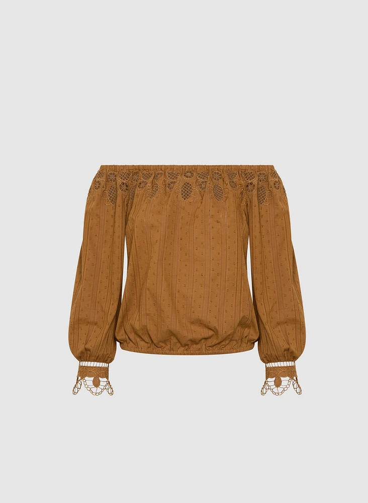 Off-The-Shoulder Blouse