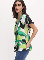 Joseph Ribkoff - Palm Print Blouse