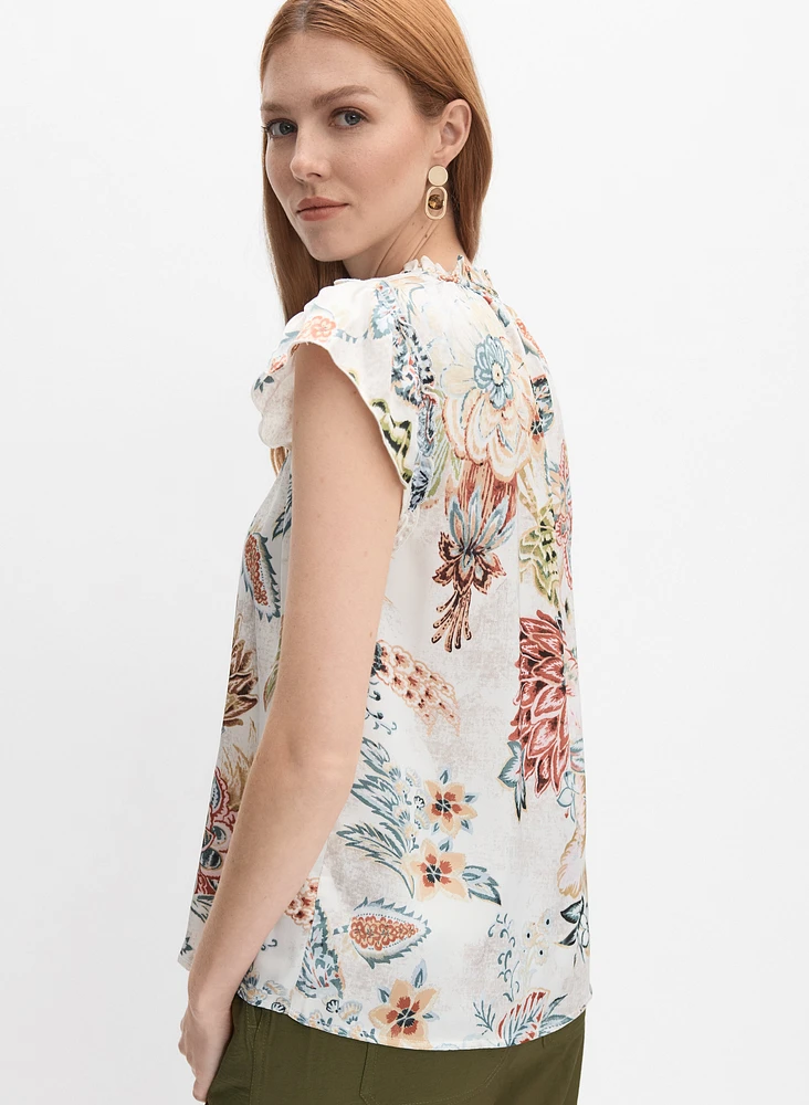 Floral Paisley Blouse