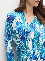 Tropical Robe & Nightgown Set