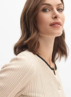 Rib Knit Cardigan