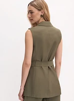 Long Belted Vest