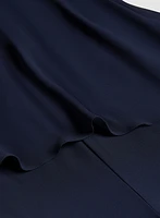 Combinaison asymétrique en chiffon