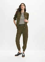 Pantalon cargo à enfiler