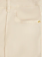 Jean à couture centrale