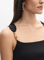 Beaded Strap Tank Top