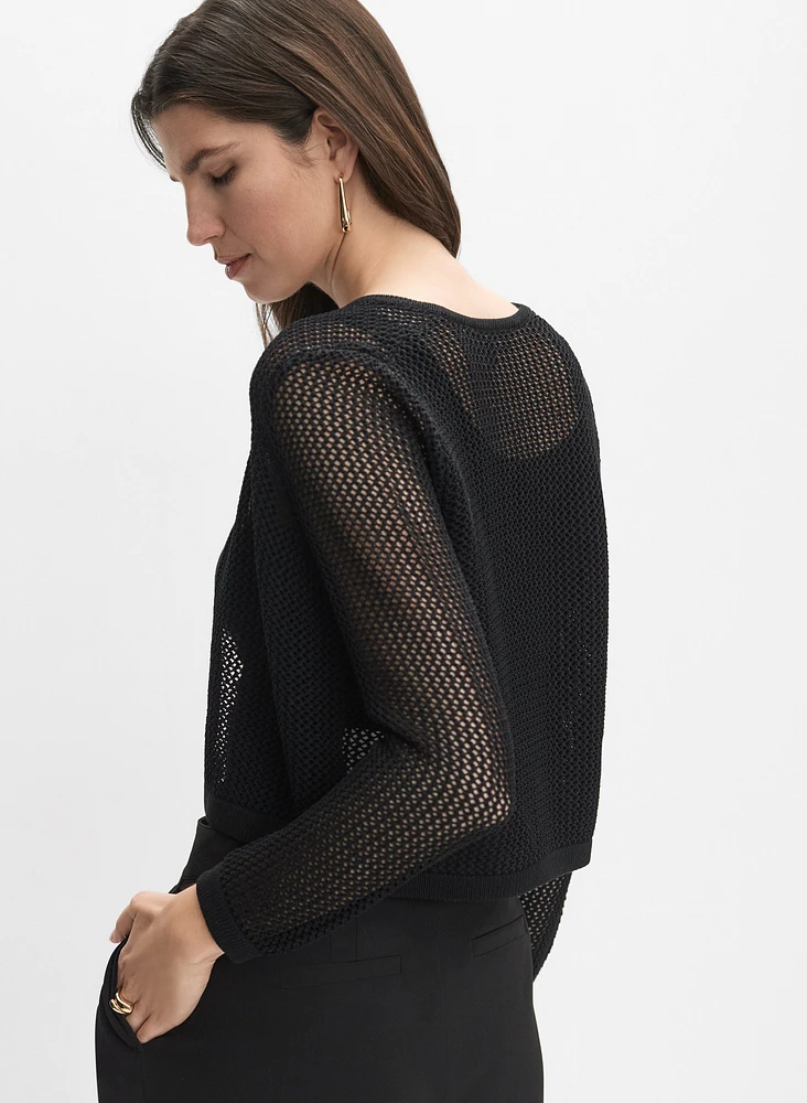 Open Knit Bolero