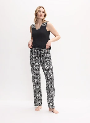 Tile Print Pyjama Set