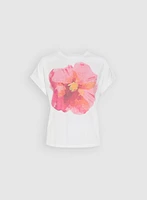 Floral Front T-Shirt
