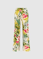 Pantalon tropical à jambe large