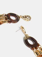 Resin Teardrop Earrings