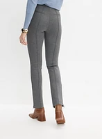 Pantalon droit à plis avant