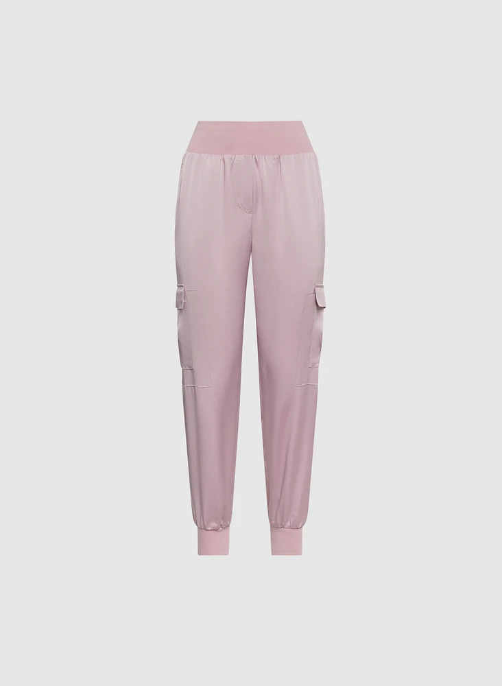 Pantalon cargo à enfiler