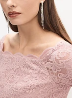 Lace & Chiffon Dress