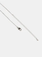 Pearl Pendant Chain Necklace